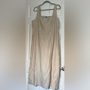 Old Navy Tan Sleeveless Dress